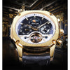 Men's Fashion Hollow Waterproof Mechanical Watch