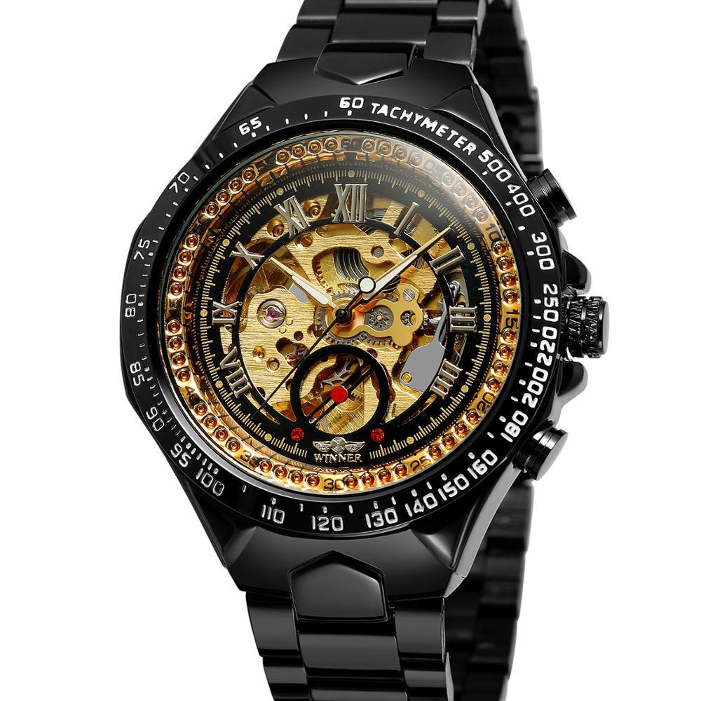 Hollow Automatic Mechanical Watch