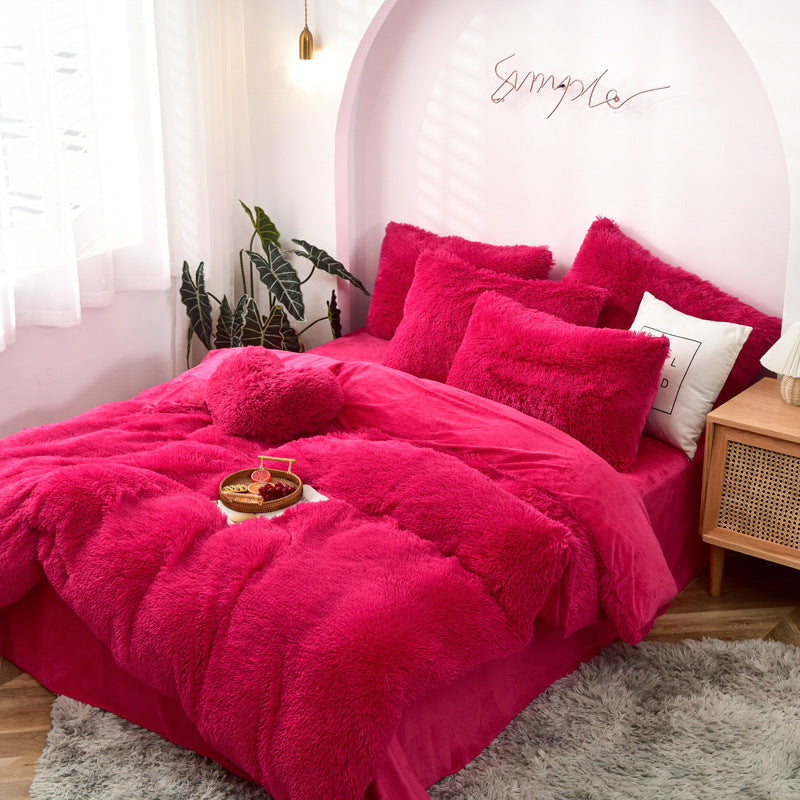 Crystal Velvet Bed Sheet Collection