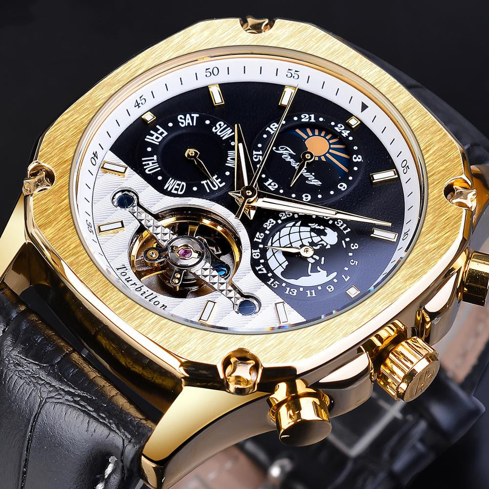 Men's Fashion Hollow Waterproof Mechanical Watch