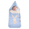Baby Knitted Rabbit Button Outdoor Stroller Wool Sleeping Bag