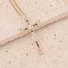 Gold Plated Cross Pendant Necklace