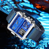 Quartz Dual Display Men's Waterproof Watch Multi-function