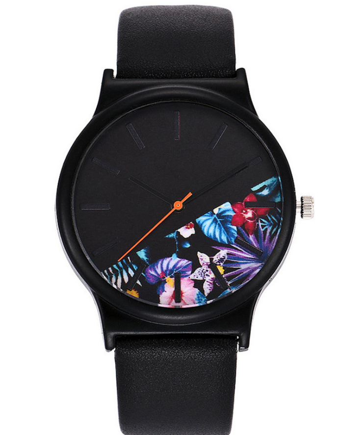 Printed Quartz Watch Student Watches