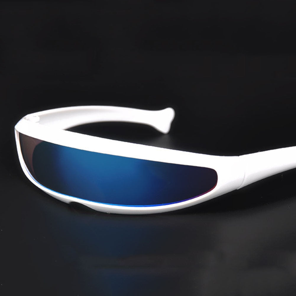 Futuristic Narrow Cyclops Sunglasses