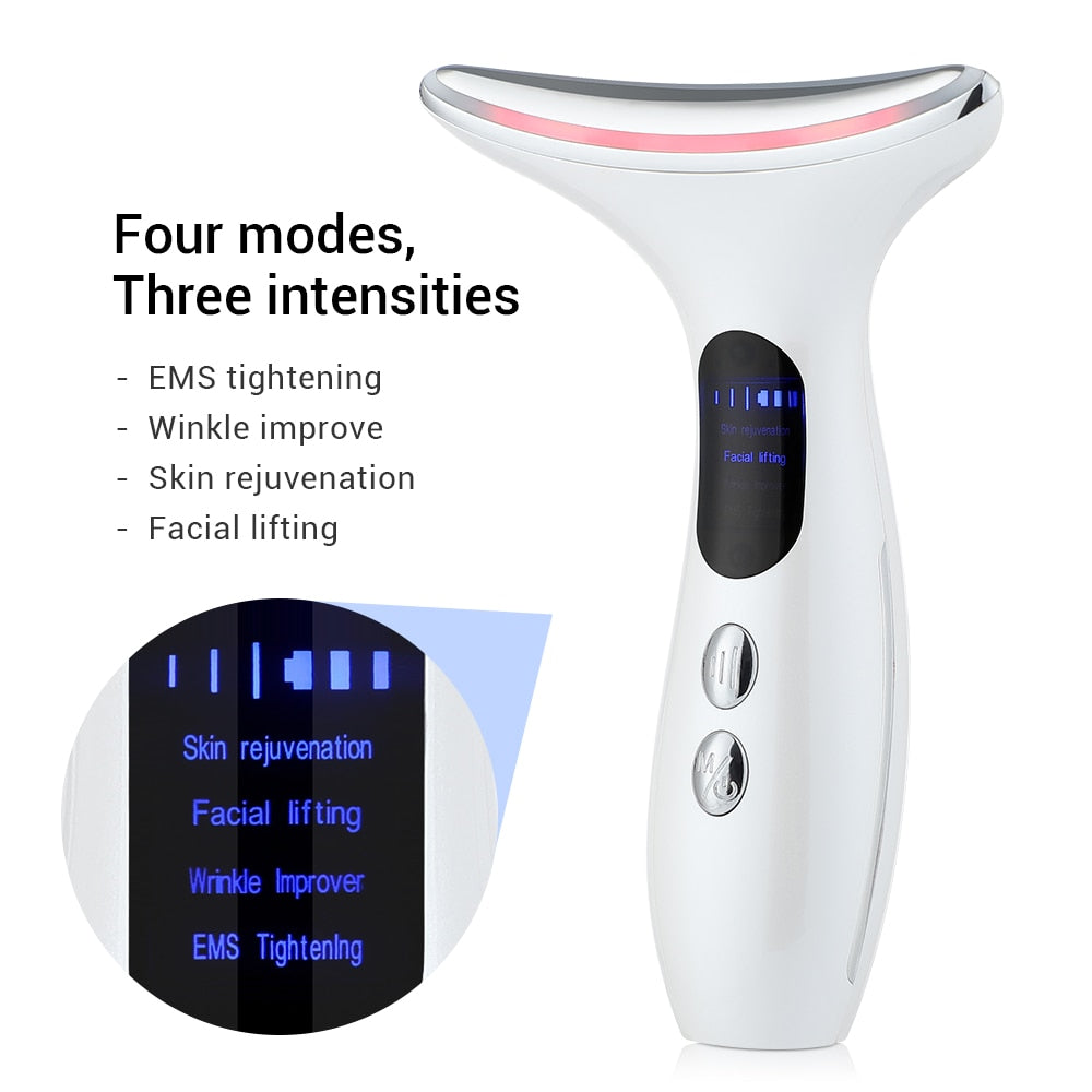 Face Neck Beauty LED Massager