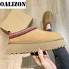 Ankle Snow Boots Women Winter Platform