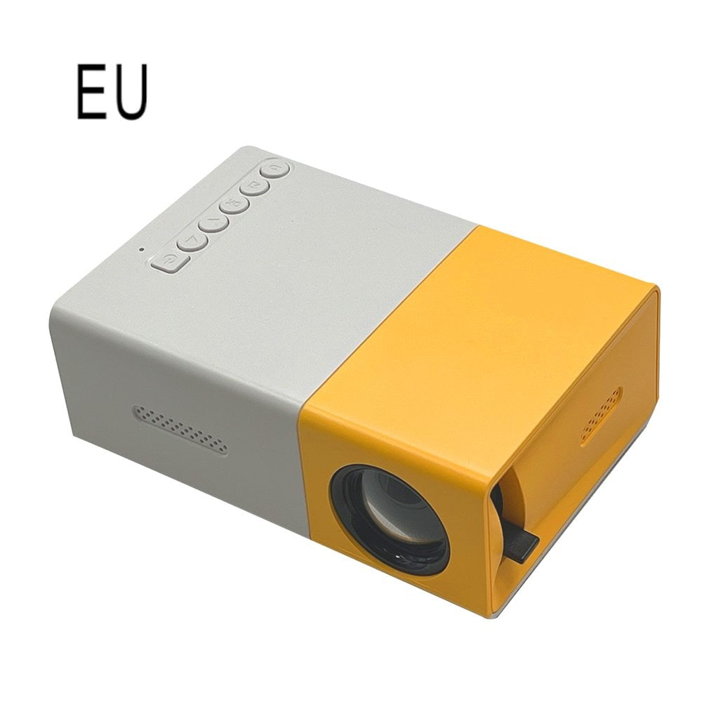 USB Audio Home Media LED Projector