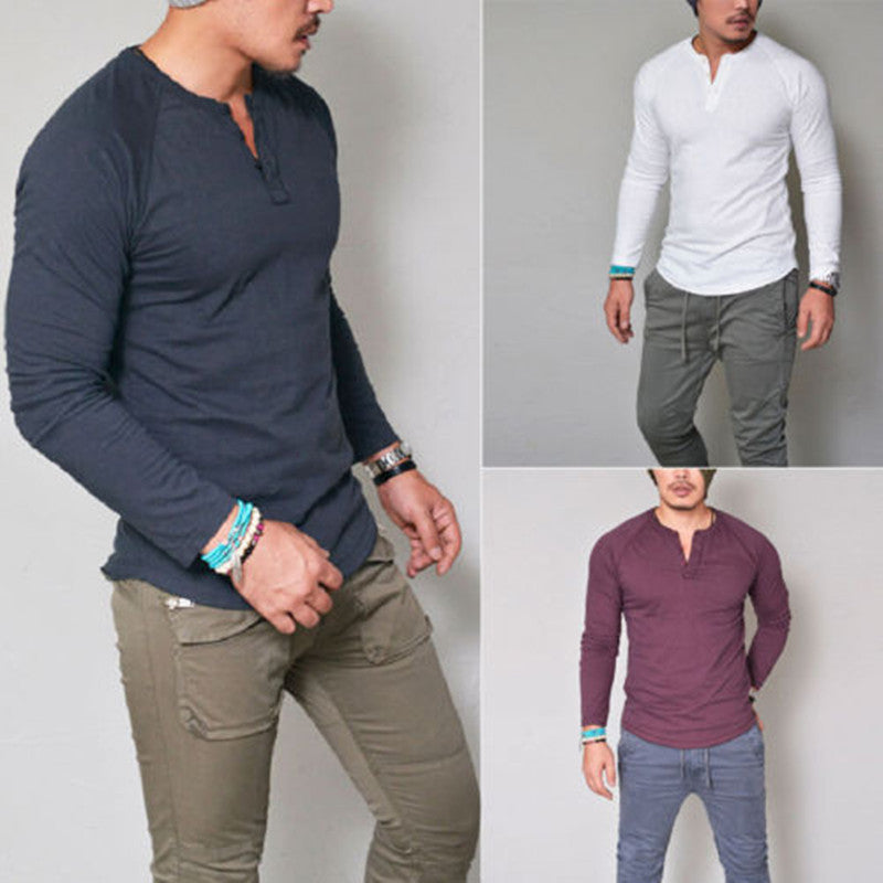 Thicken Knitted Male Base Sweater