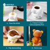 Cute Teddy Bear Silicone Mould Ice Cube Maker