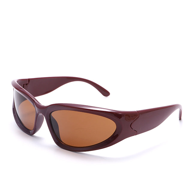 New Y2K Retro UV400 Windproof  Sport Sunglasses