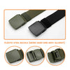 Men's Plastic Cam Buckle Nylon Belt